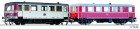 70008 Sachsenmodelle Railcar VT 70.9 with driving trailer VB 140